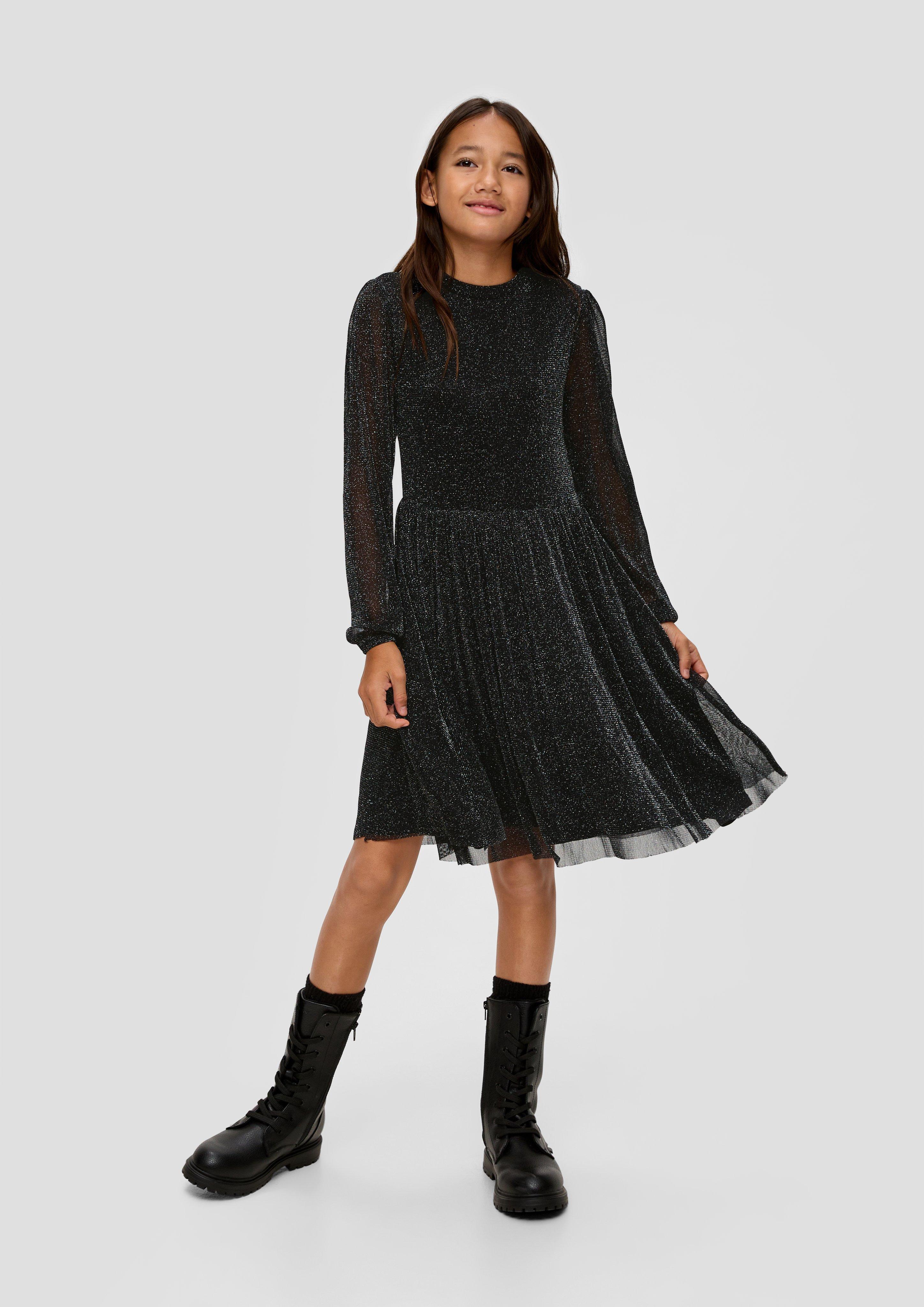 Meshkleid mit Glitzergarn  2140593-9999