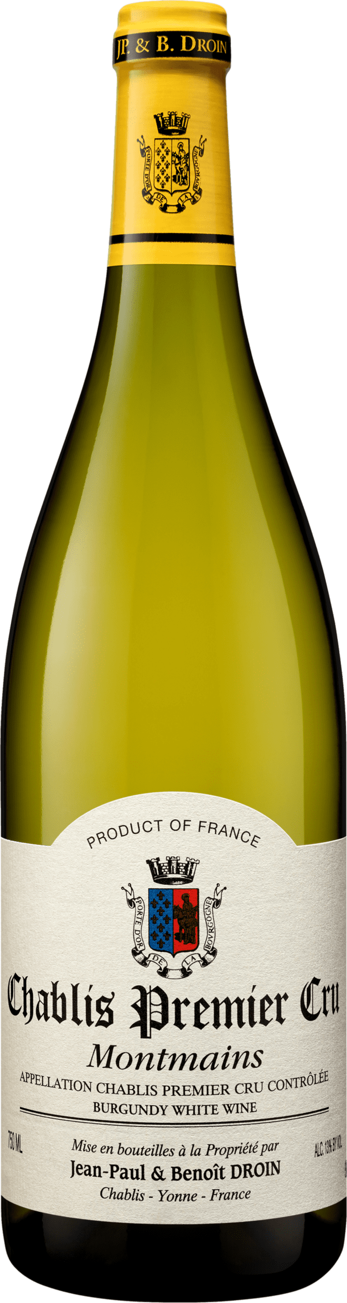 Domaine Droin: Chablis Premier Cru Montmains 2022