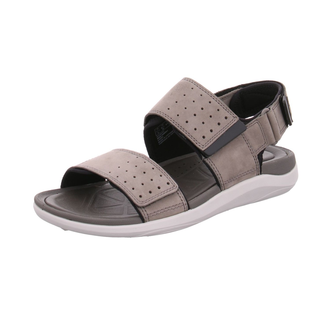 CLARKS Komfort Sandalen grau