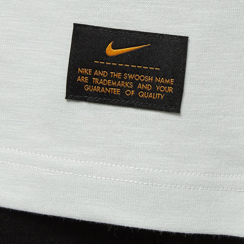 NIKE Life Shortsleeve Knit Top light silver/phantom/white