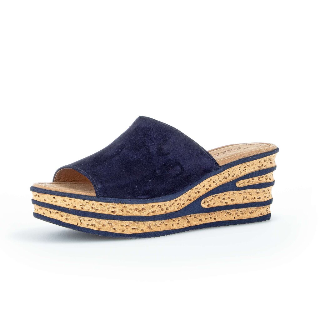 Gabor fashion Pantolette blau