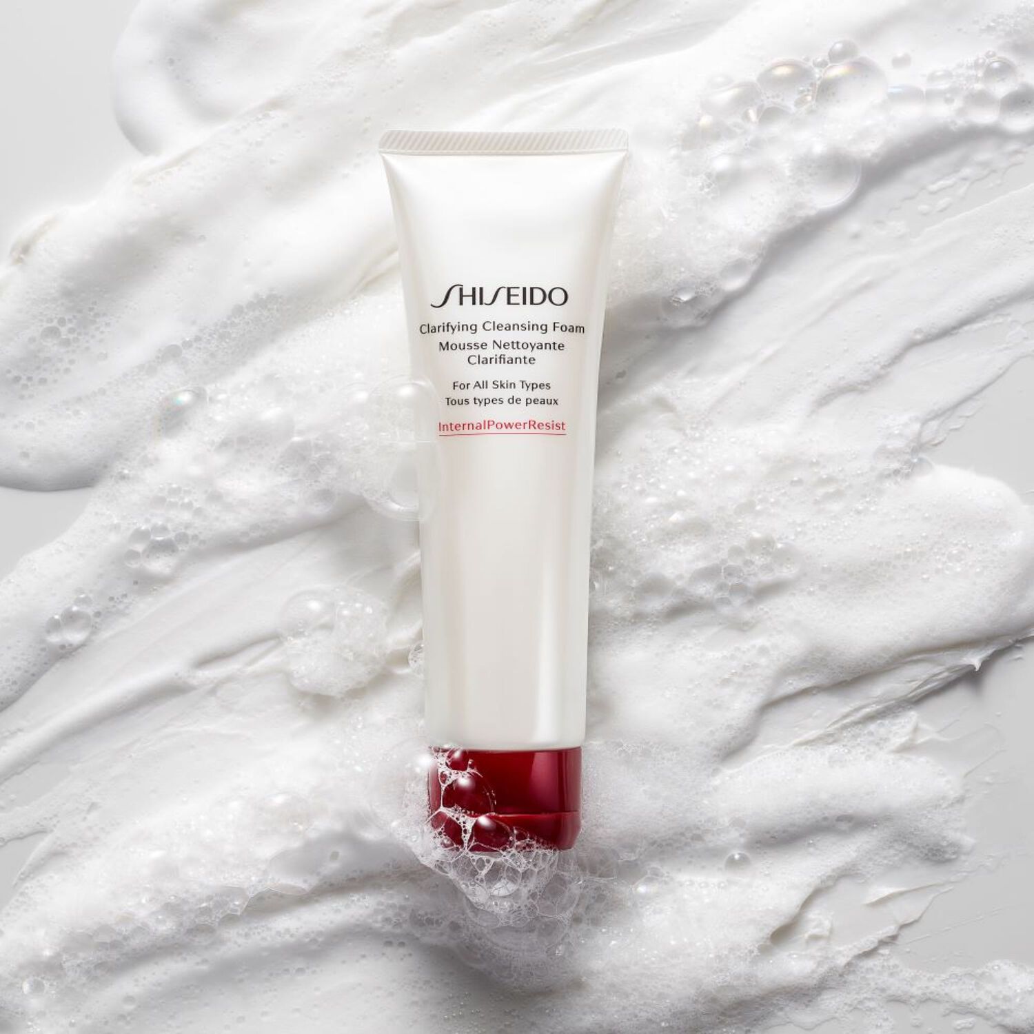 Shiseido Mousse Nettoyante Clarifiante Tous Types de Peaux 125 ml