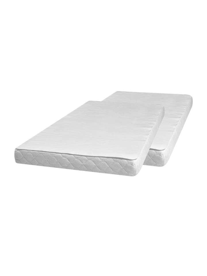 Playshoes Molton-Betteinlage 70x140 cm 2er Pack in weiß günstig kaufen 70 x 140 cm