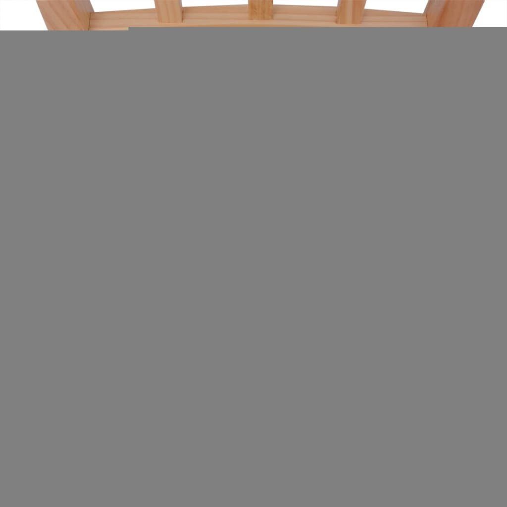 vidaXL Essgruppe Dreiteiliges Esstisch-Set Pinienholz, (3-tlg)