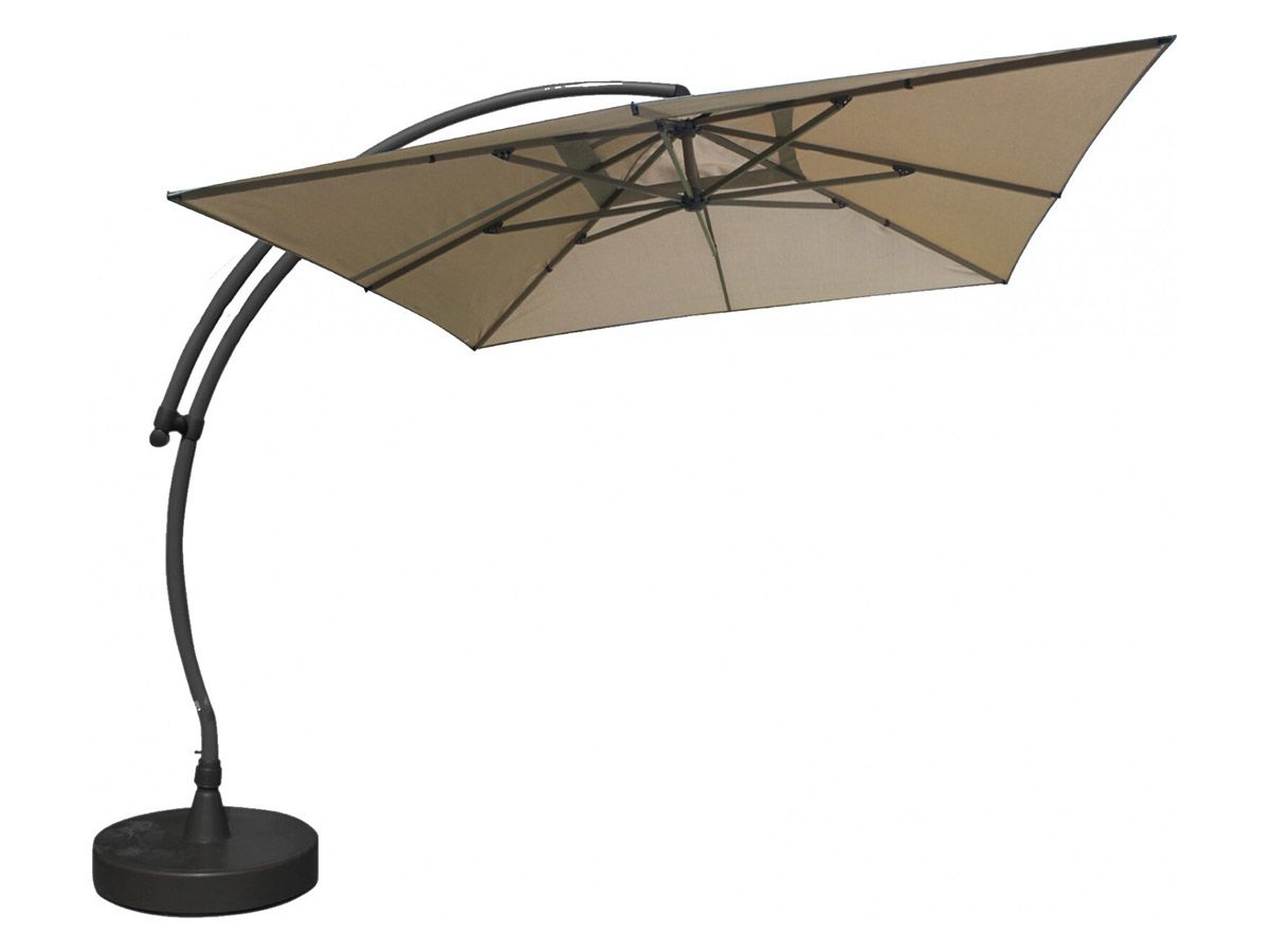 Sun Garden Easy Sun viereckiger Ampelschirm