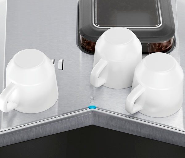 SIEMENS Kaffeevollautomat EQ.9 plus connect s500 TI9558X1DE, extra leise, automatische Reinigung, bis zu 10 individuelle Profile