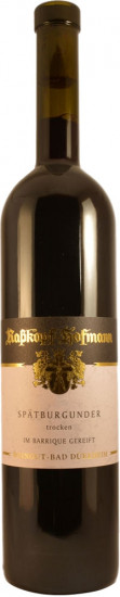 2017 Dürkheimer Schenkenböhl Spätburgunder Barrique trocken - Weingut Raßkopf-Hofmann