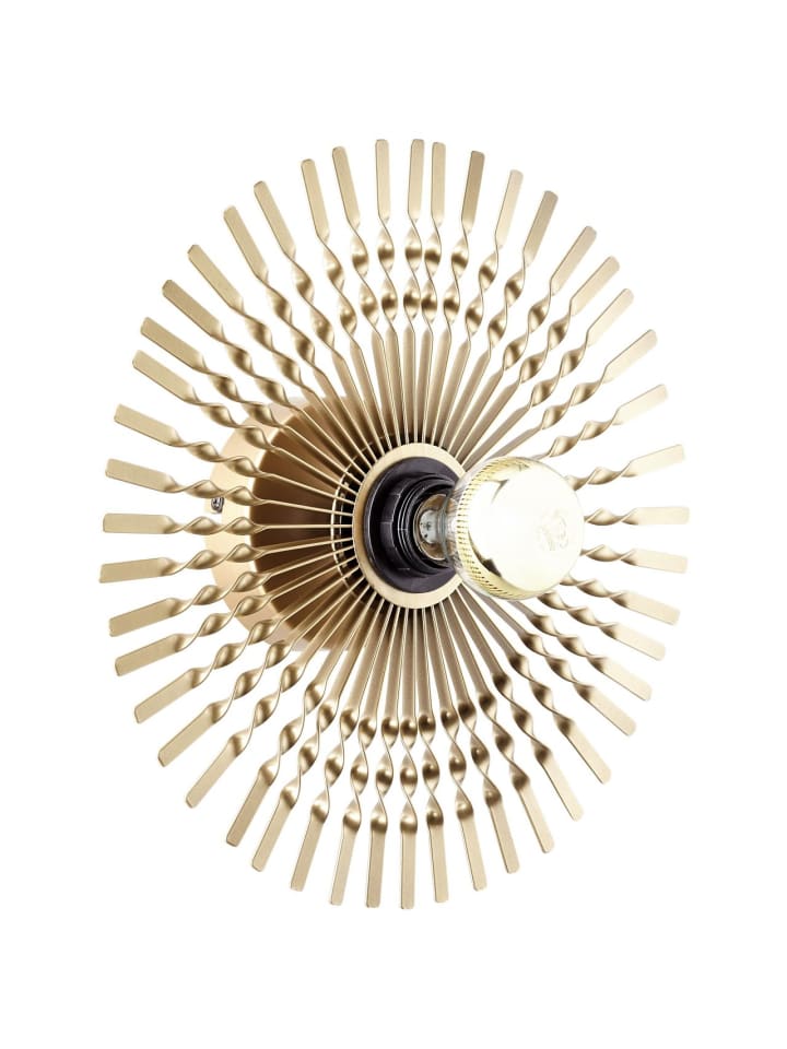 Brilliant Wandleuchte 33cm Mendoza ⌀ 33 cm in gold günstig kaufen onesize