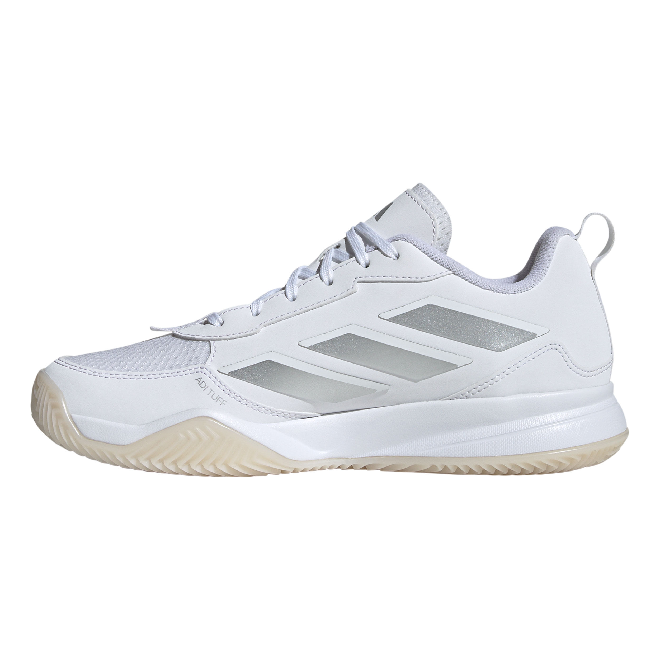 Avaflash Sandplatzschuh Damen - Weiß, Silber