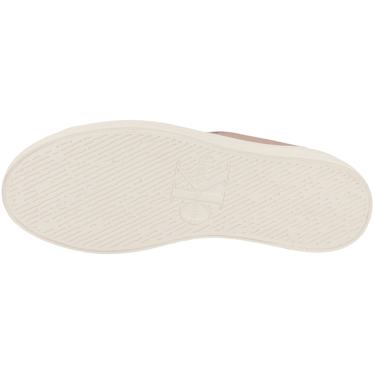Calvin Klein Jeans Vulcanized Flatform Essential Mono Sneaker Low beige