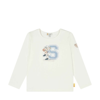 T-Shirt langarm, weiß für Jungs