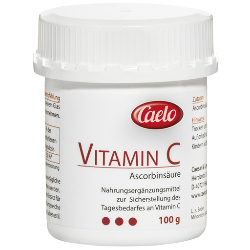 VITAMIN C ASCORBINSÄURE Caelo HV-Packung  100 g