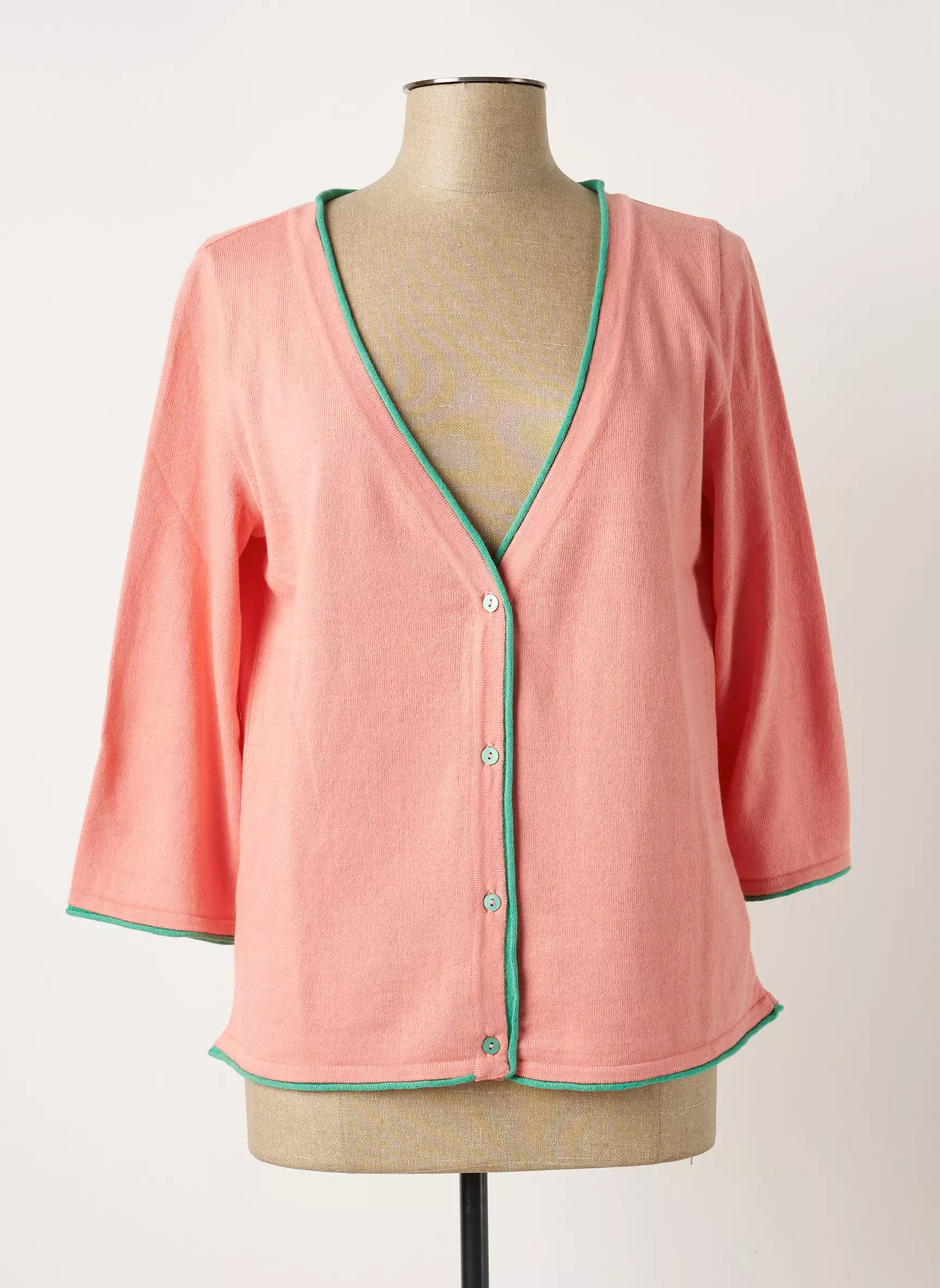 Le Petit Baigneur Cardigans Femme couleur rose