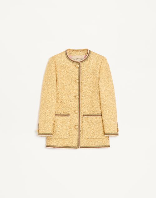 Jacquard Cloque Caban