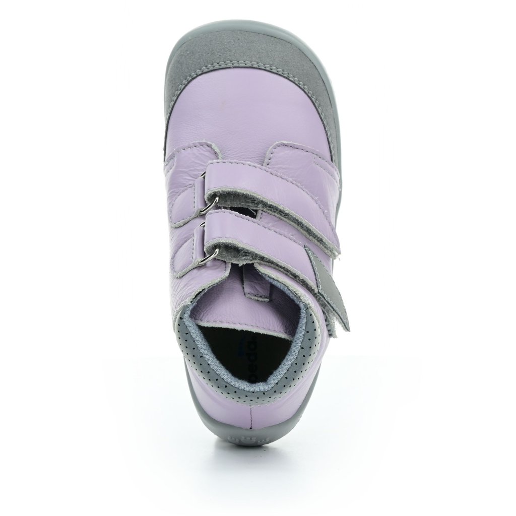 Beda Jasmine mit Membran (BF 0001/W/M/SO/2) hellviolette Barfuß-Stiefeletten