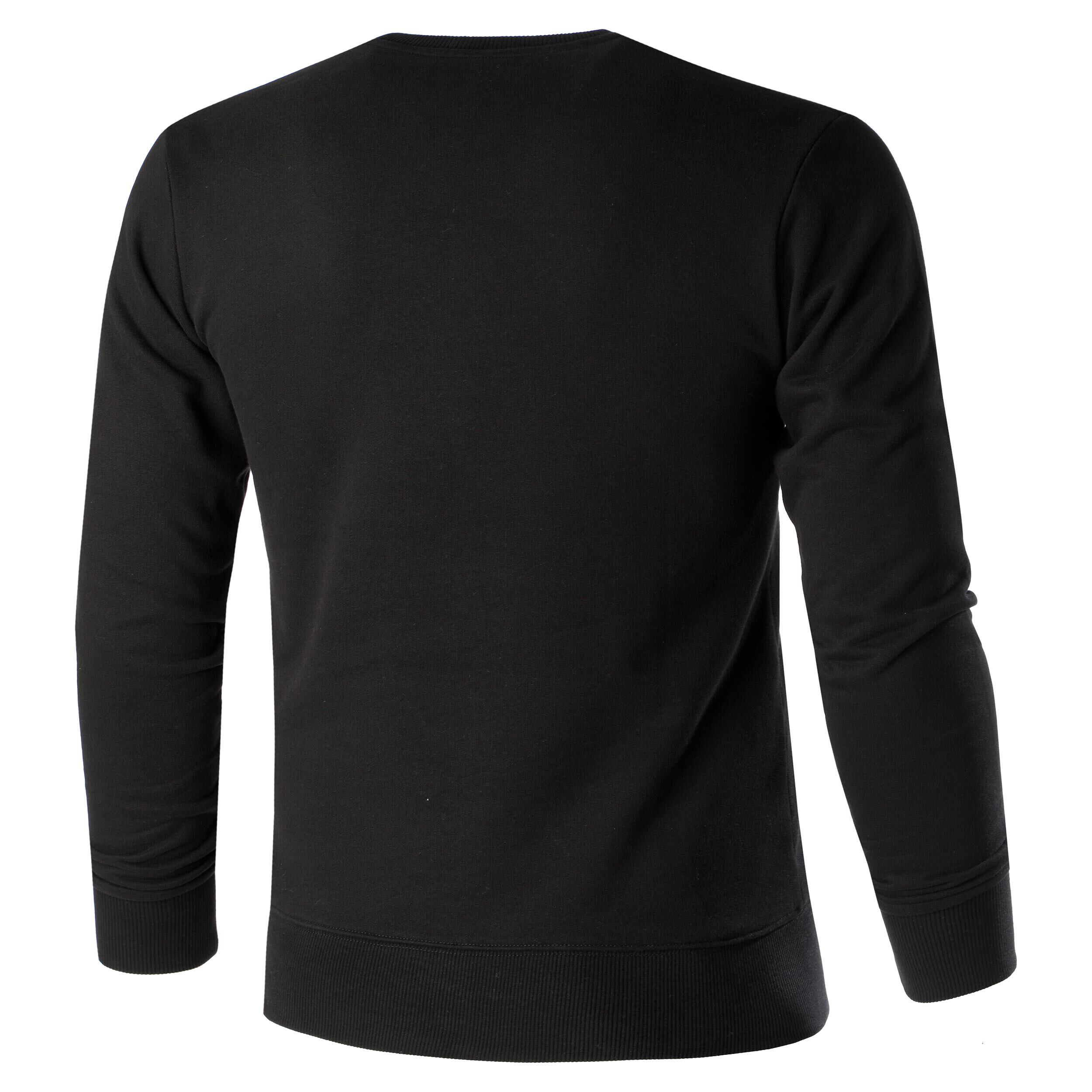 Advantage Logo Sweatshirt Herren - Schwarz, Weiß