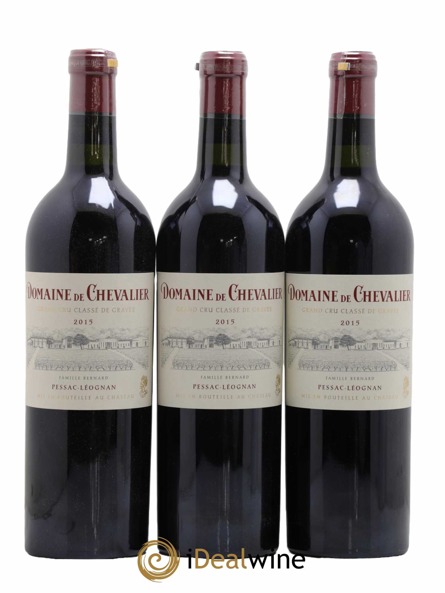 Domaine de Chevalier Cru Classé de Graves  2015 - Lot de 12 Bouteilles