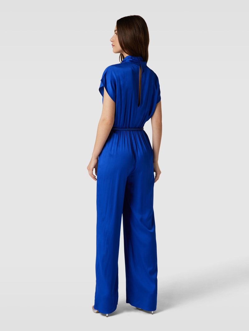 Jumpsuit mit Gürtel Modell 'ATLANTIS' in royalblau