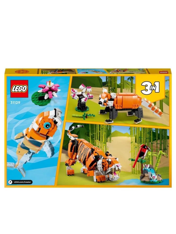 LEGO Creator Majestätischer Tiger in Mehrfarbig ab 9 Jahre günstig kaufen onesize