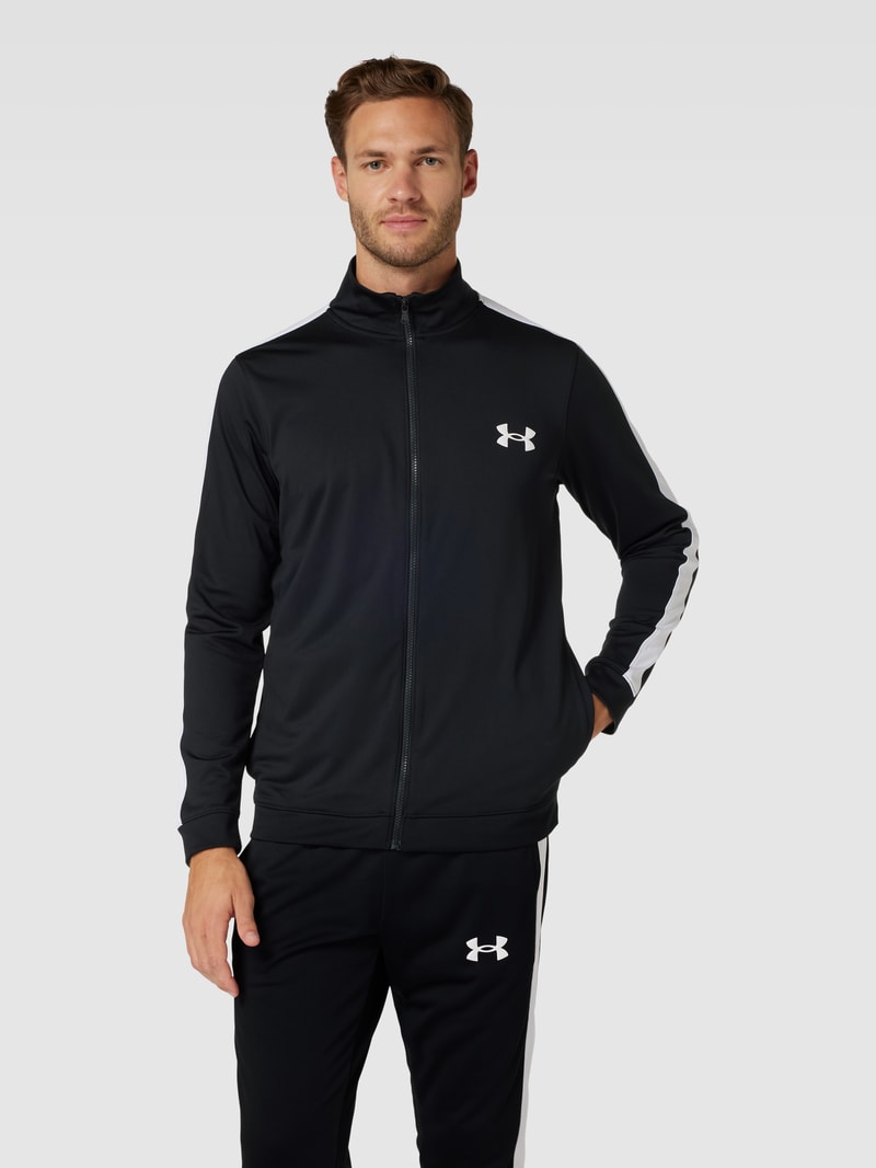 Tracksuit mit Logo-Detail Modell 'Knit' in schwarz