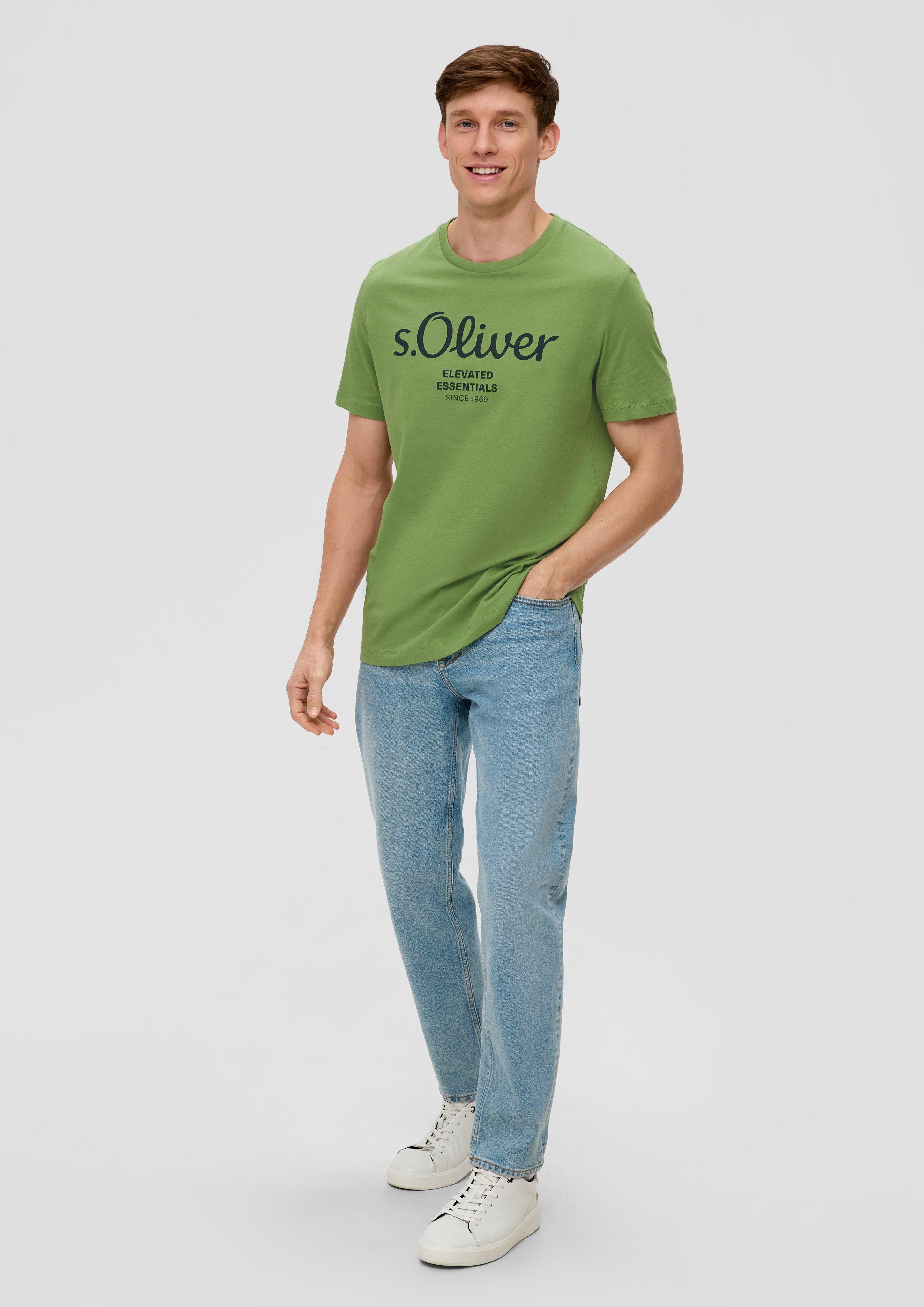 T-Shirt mit Frontprint  2141458-74D1