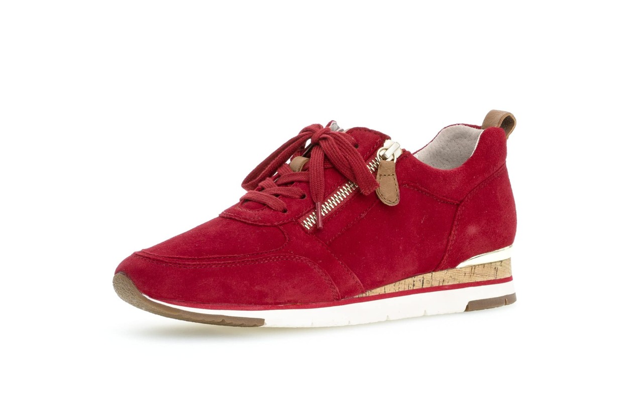 GABOR Freizeit Schnürer rot Gabor Fashion Sneaker low 83.431.15 Rot