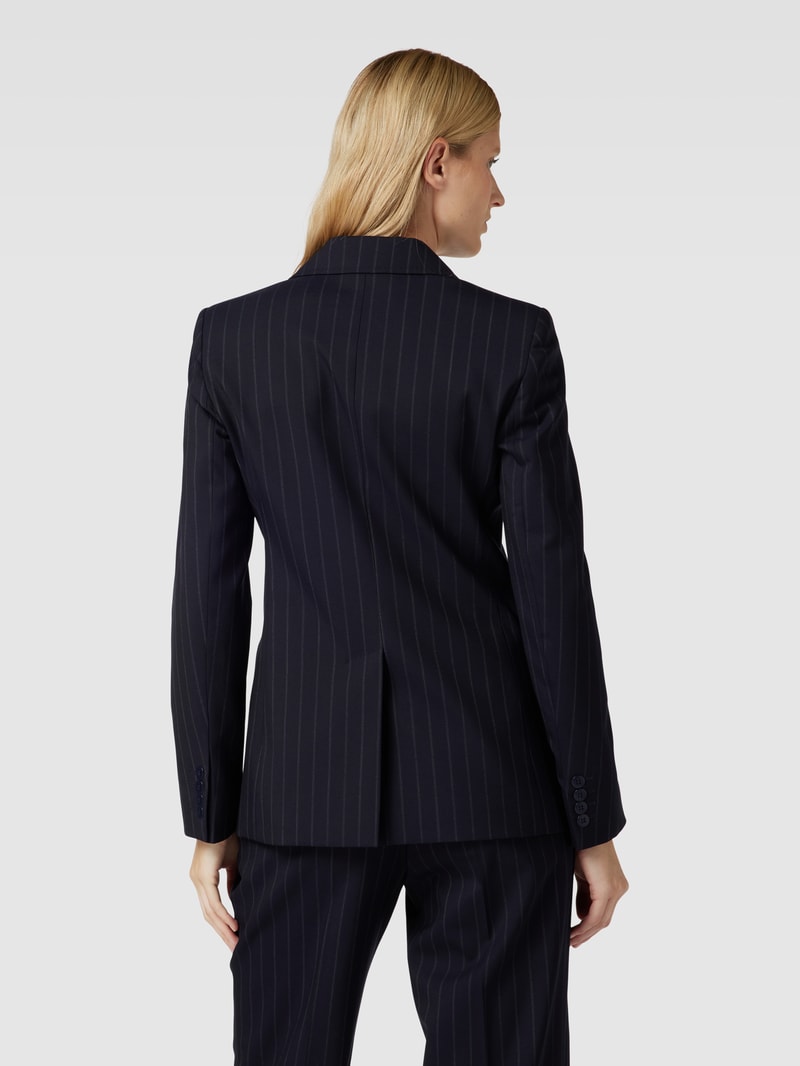 Blazer mit Nadelstreifen Modell 'SELLA' in dunkelblau