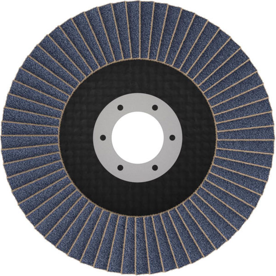 Bosch Blue Zubehör 2608626122 Lamellenschleifscheibe X451 Multi Material Ø115 mm Körnung 40 rechtwinklige Ausführung