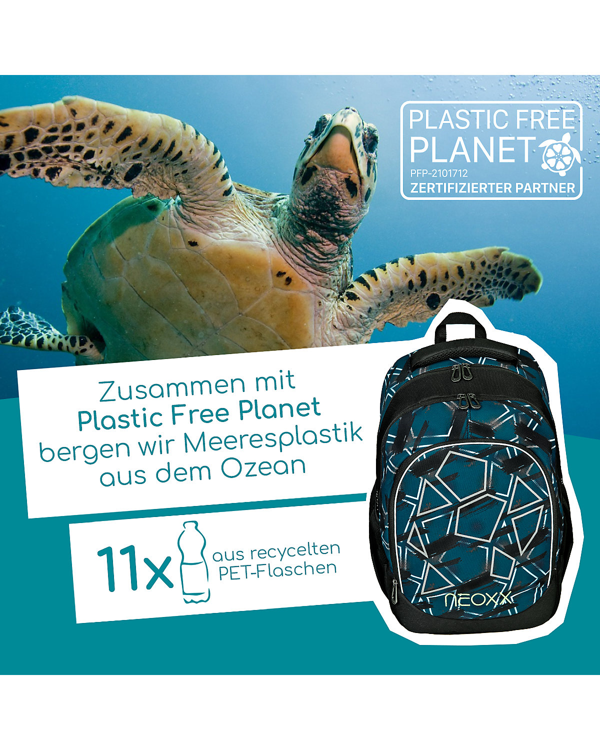 Schulrucksack Fly Flash yourself (2023)