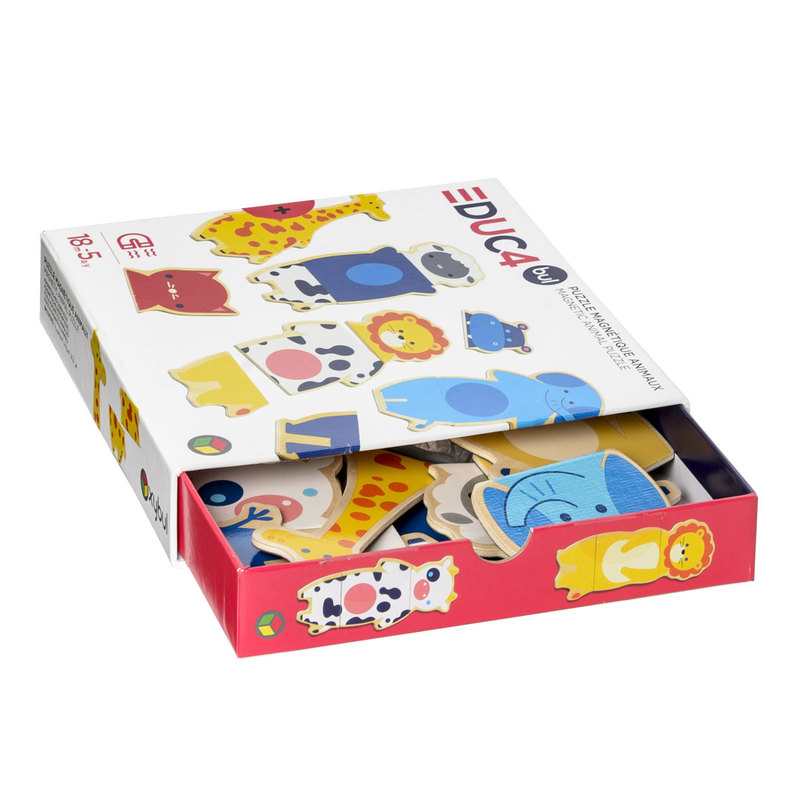 Puzzle magnétique animaux Oxybul