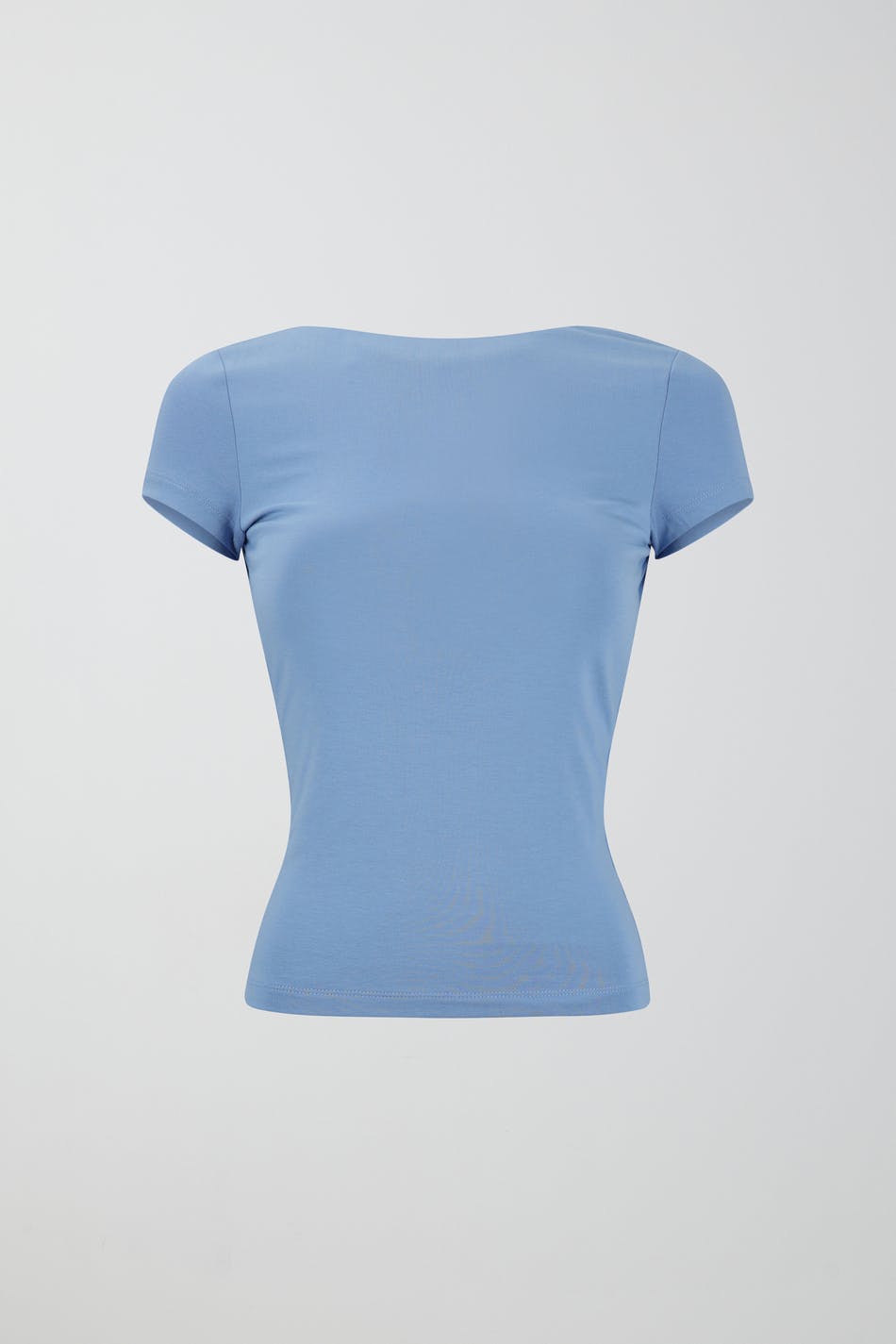 Soft touch low back top