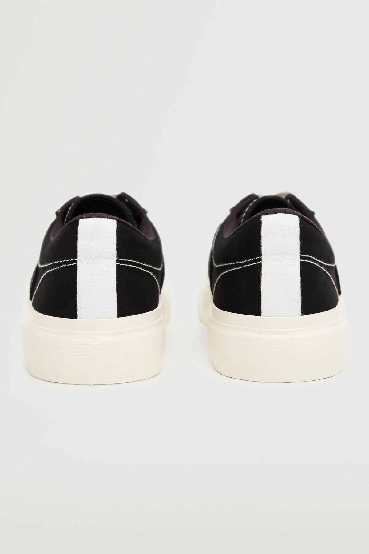 MANGO  Walkingschuh - Schwarz - Flacher Absatz