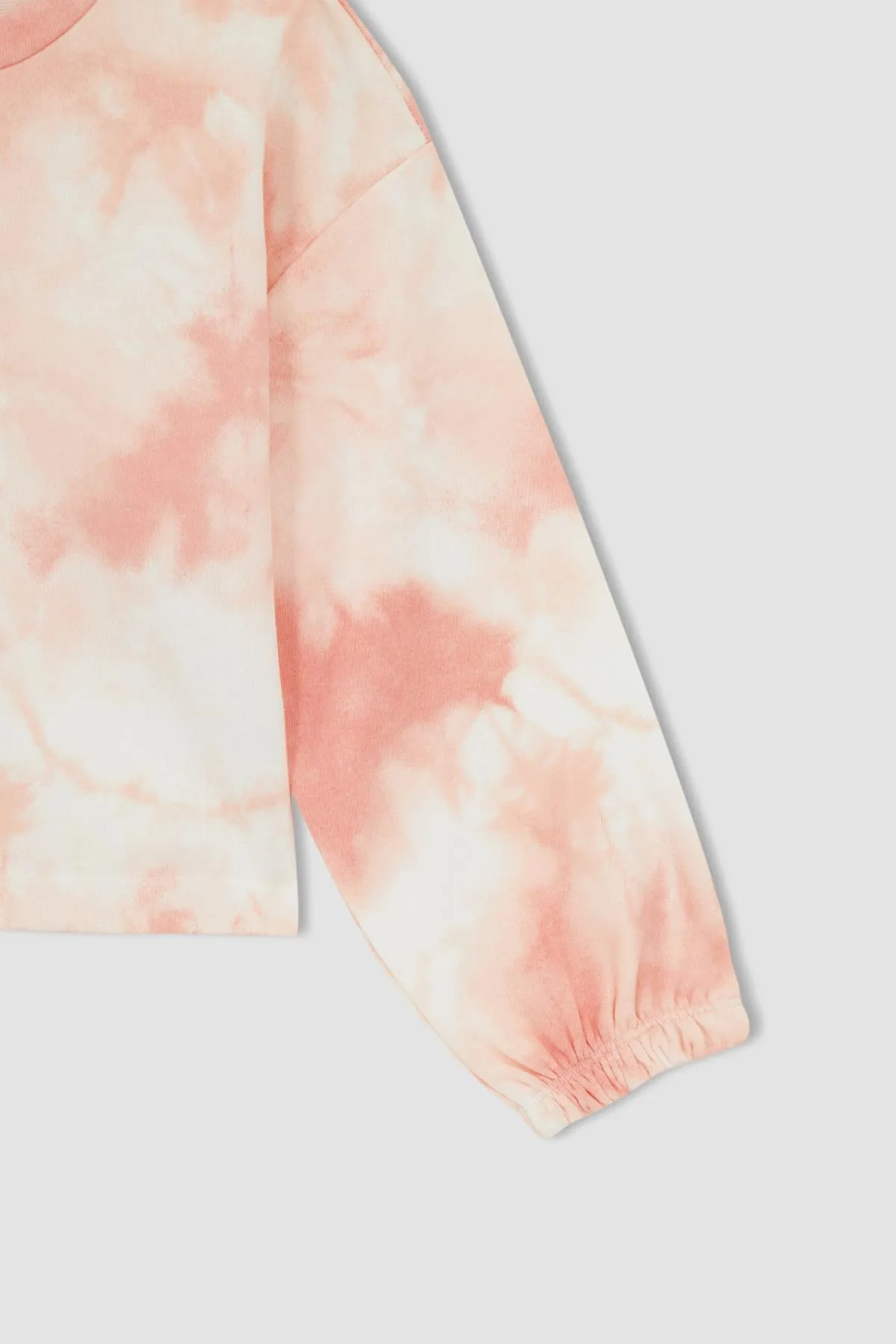DeFacto  Crop-Sweatshirt für Mädchen mit Rundhalsausschnitt