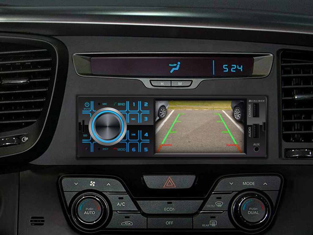 RMD404DAB-BT-Autoradio mit DAB + und Bluetooth - Schwarz