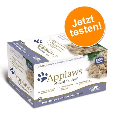 Applaws Cat Pot Probierpack  8 x 60 g