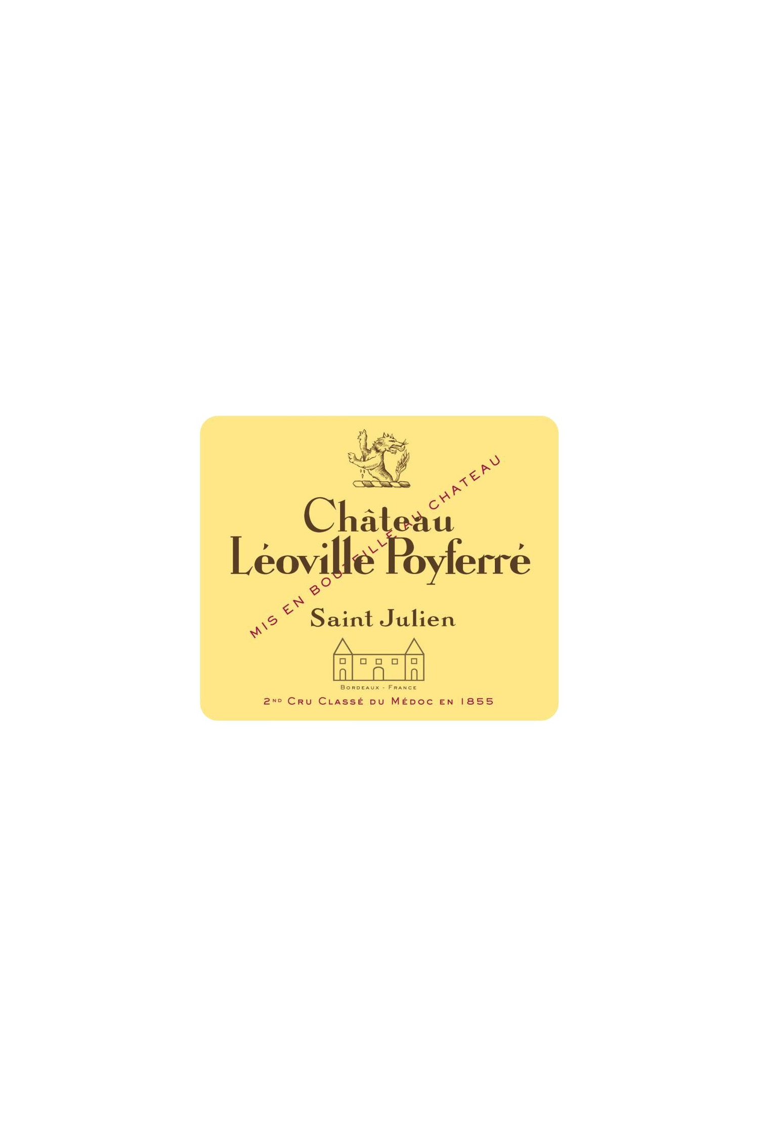 Château Leoville Poyferre 1984, Saint Julien