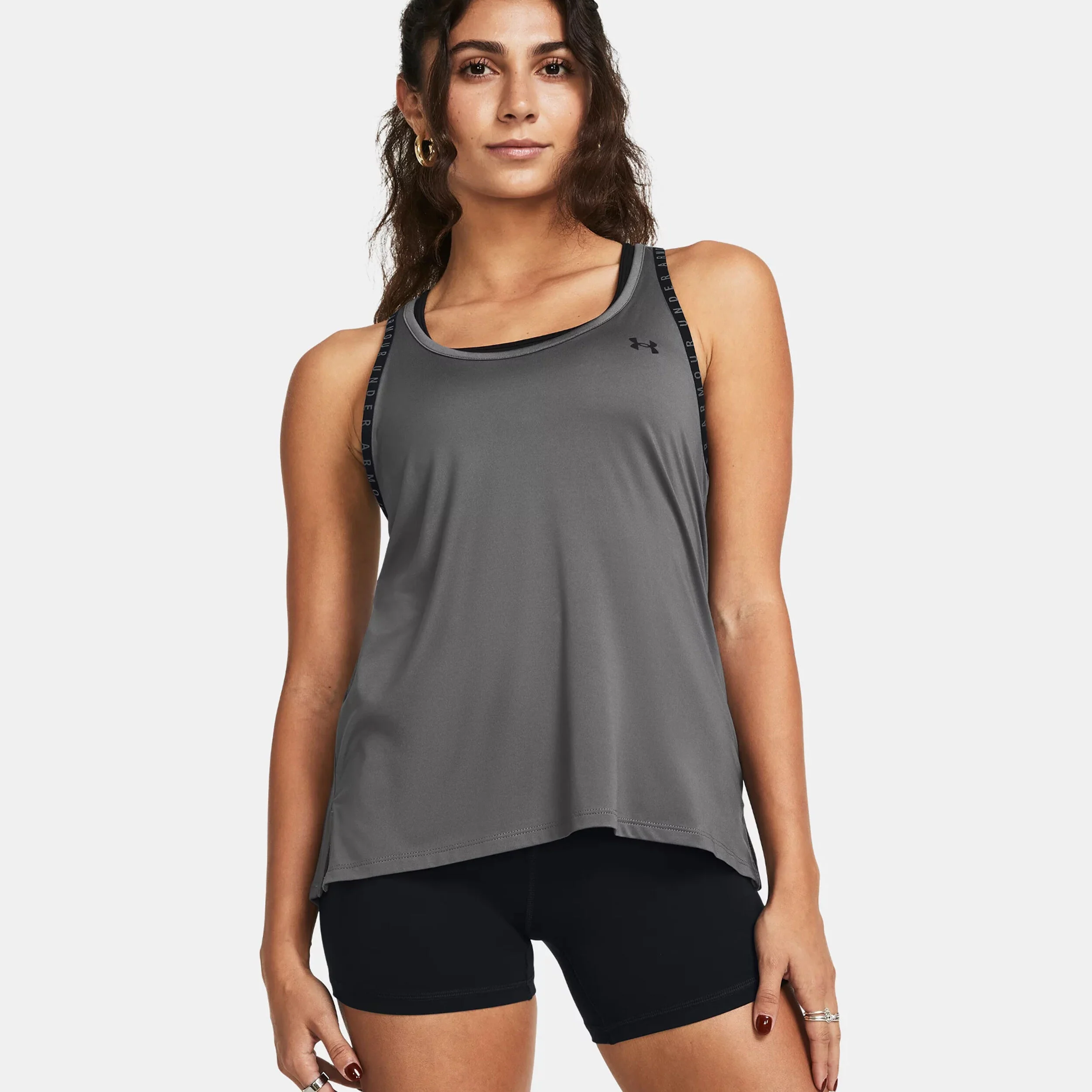 Knockout Tank-Top Damen - Grau
