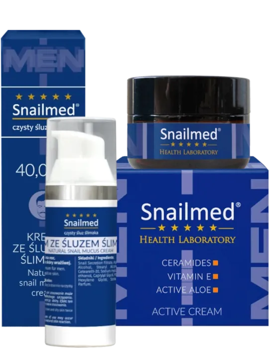 Snailmed Active muški set za tretmane