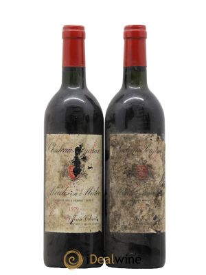 Château Poujeaux  1979 - Lot de 2 Bouteilles