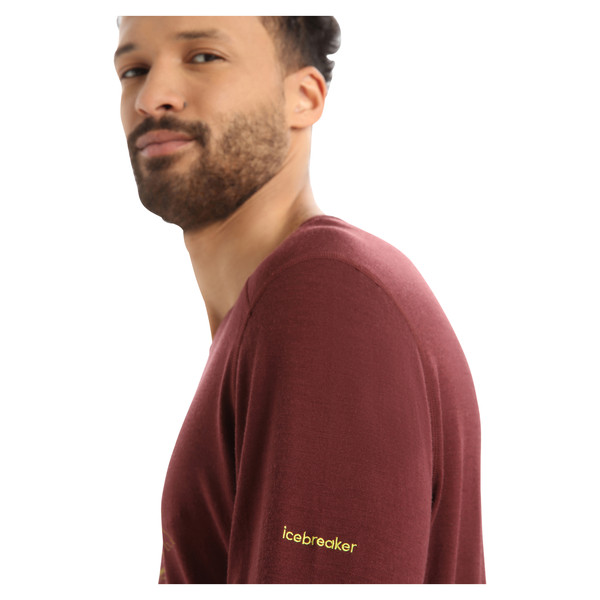 200 OASIS LS CREWE LAST RUN Herren - Funktionsshirt