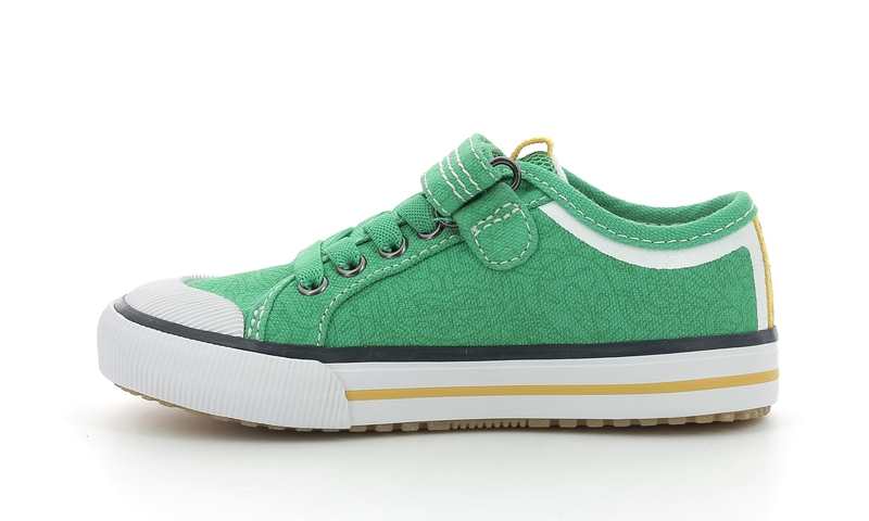 Sneakers basses toile Gecko