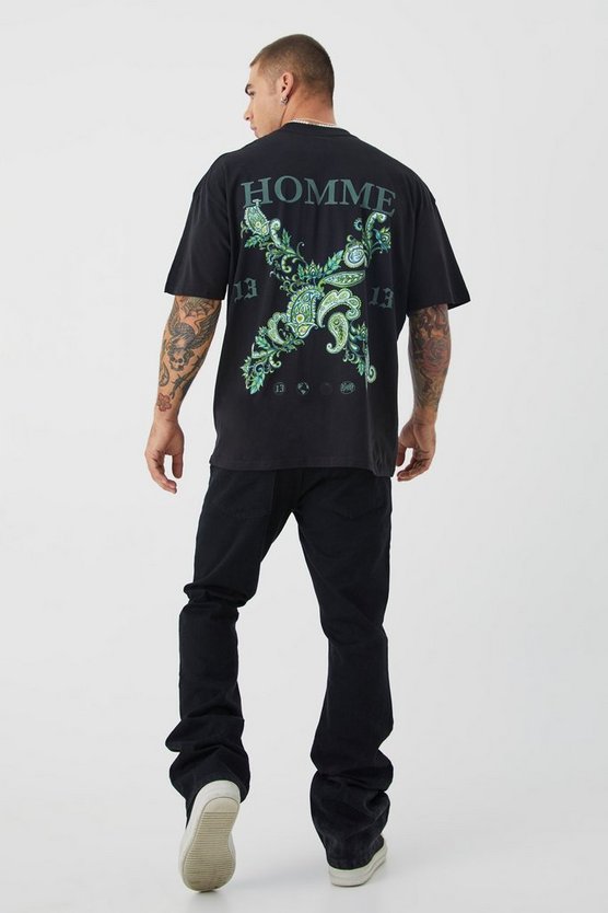 Slim-Fit Schlagjeans