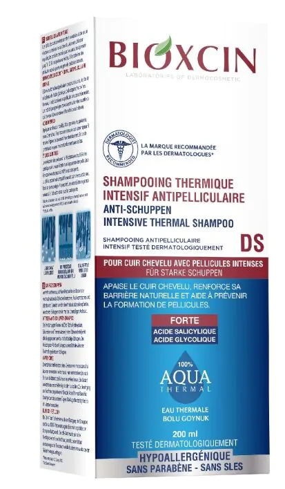 Bioxcin Aqua DS. Šampon protiv peruti