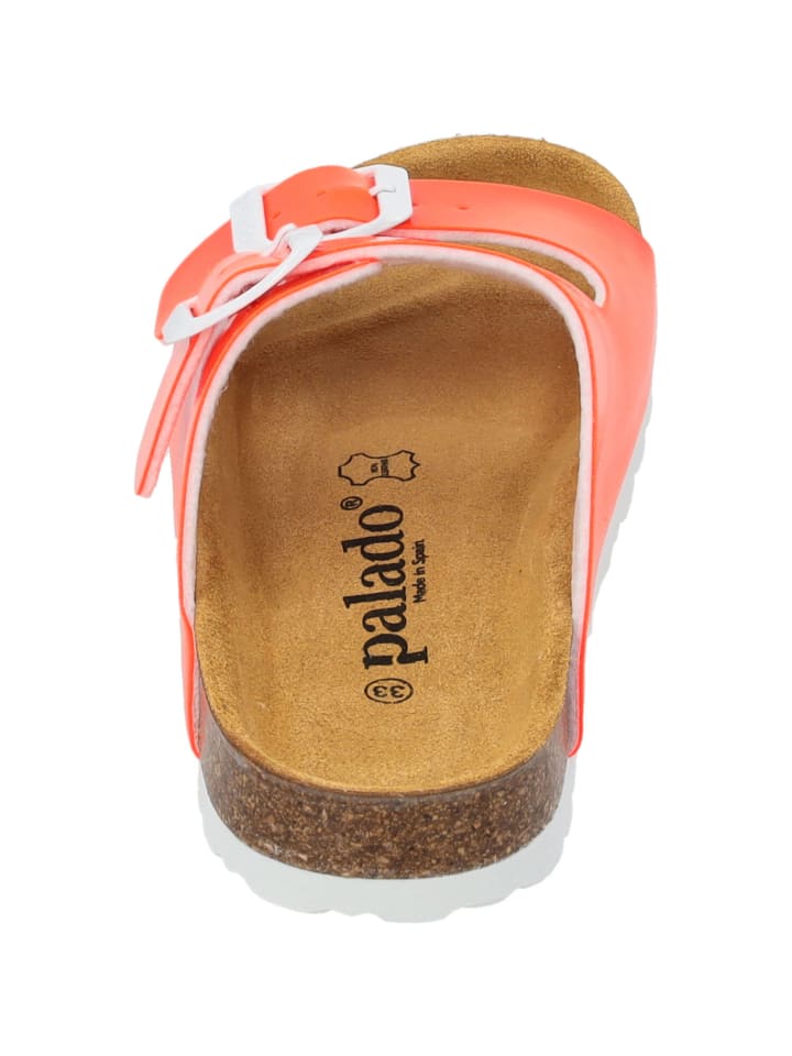 palado Pantoletten in orange neon lack günstig kaufen 32
