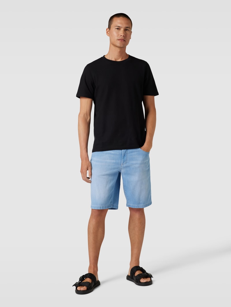 Bermudas im 5-Pocket-Design Modell 'BALI' in hellblau