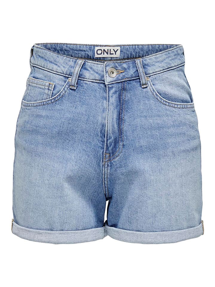 ONLY Jeans-Shorts in Hellblau günstig kaufen
