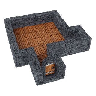 WarLock Tiles: Expansion Pack - Dungeon Straight Walls