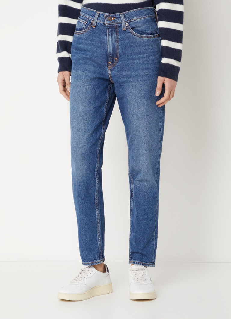 Τζιν Levi's με ψηλή μέση, από μείγμα lyocell και σχέδιο μεσαίου πλυσίματος.