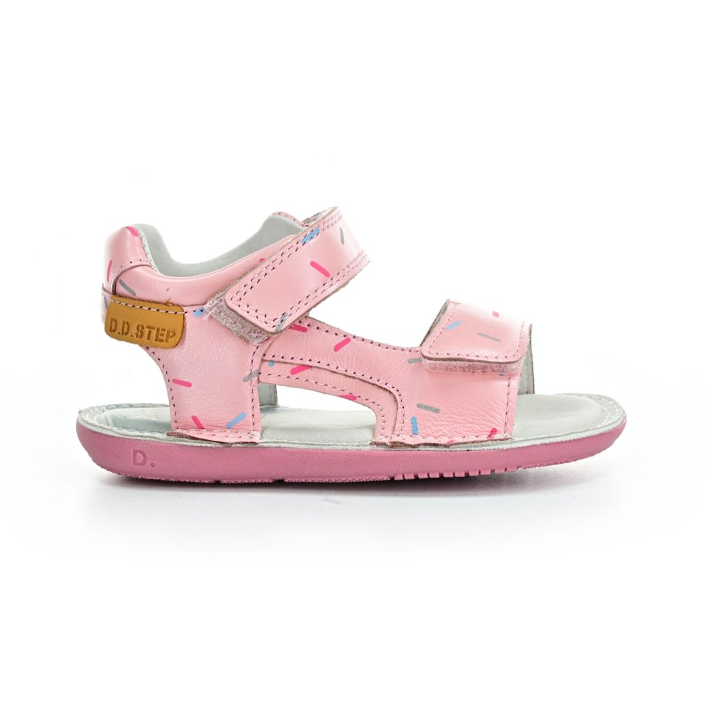 D.D.Step G080-41185C Rosa Barfußsandalen