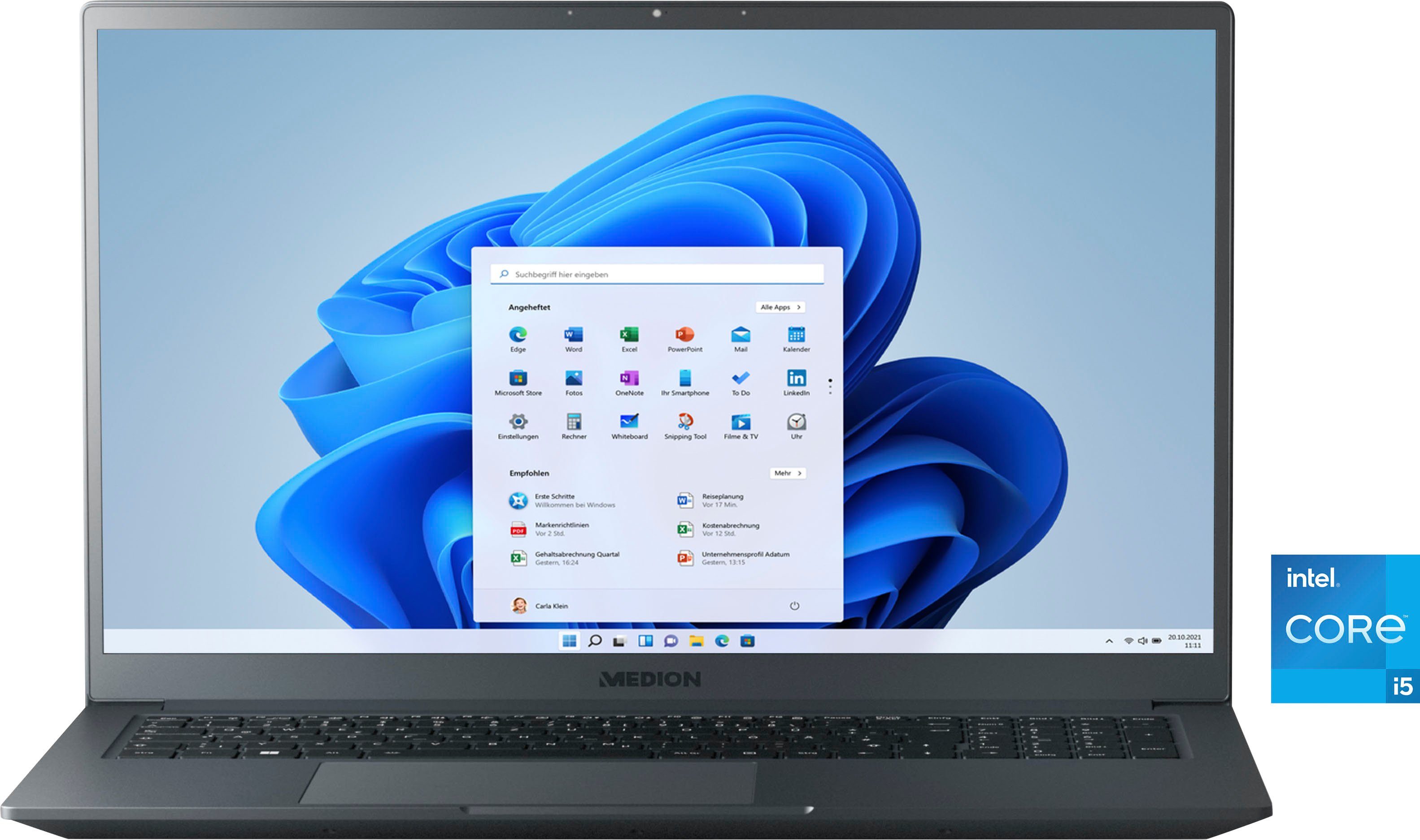 Medion® AKOYA® S17419 Notebook (43,94 cm/17,3 Zoll, Intel Core i5 13420H, UHD Graphics, 512 GB SSD)